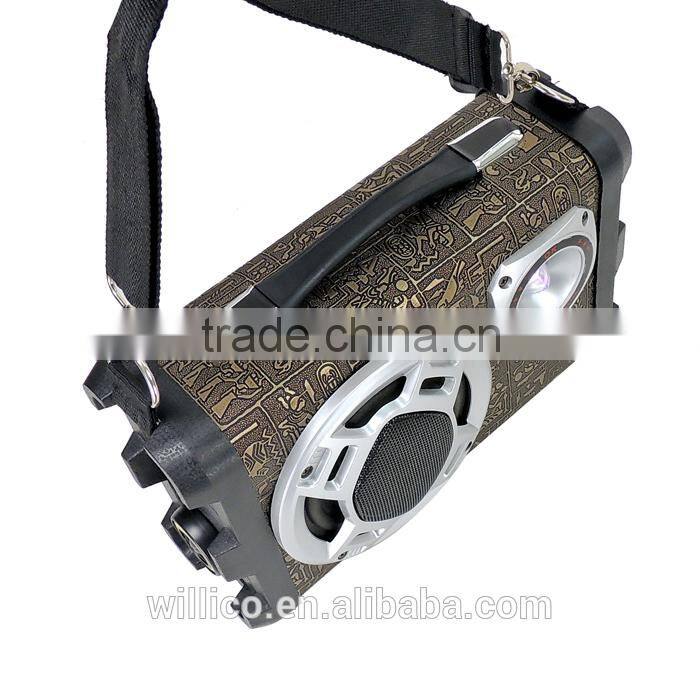 2016 hot sale portable mini speaker with handle