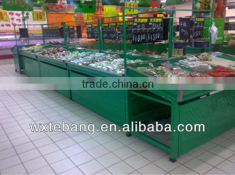 supermarket gondola shelving