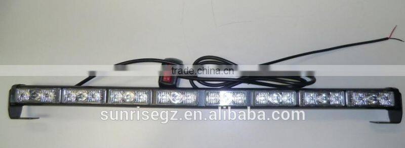 Emergency Vehicle LED Traffic Advisor Strobe Light bar, LED Directional Warning Strobe Light Bar(SR-DL-110-8)1W per LED