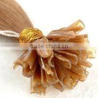 keratin fusion tip 100% remy human hair extension keratin glue sticks keratin hair extension