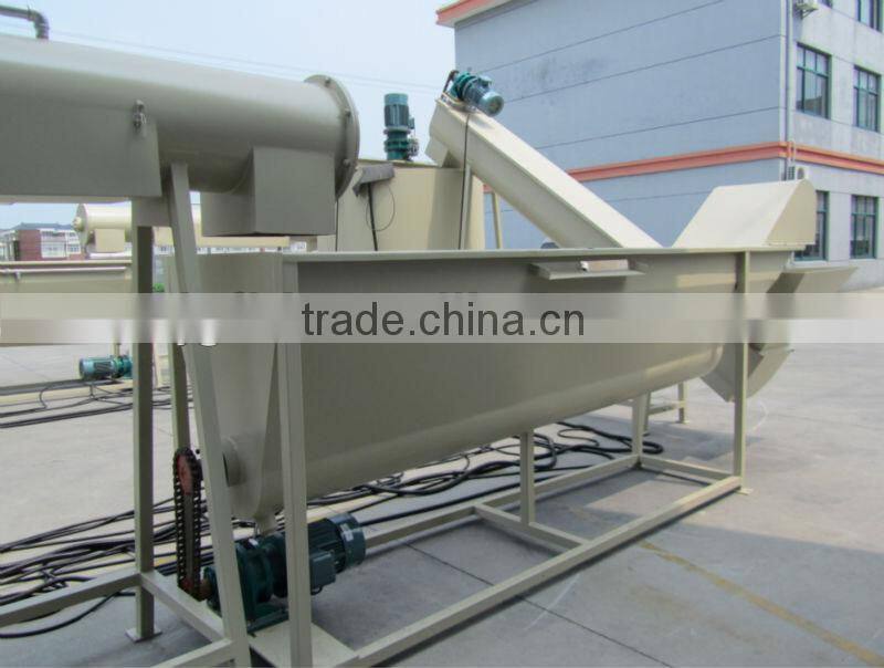 Plastic pet bottles recycling and washing production line