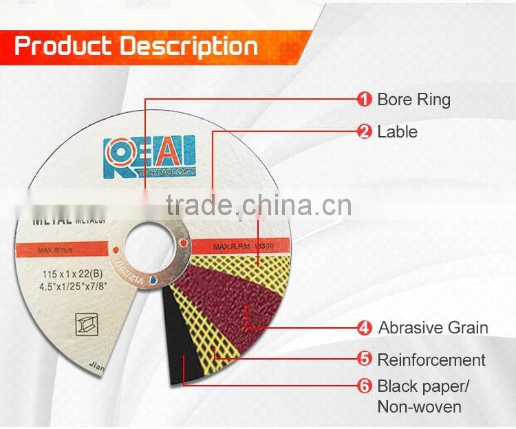 oxidized fibre angle grinder wood disc