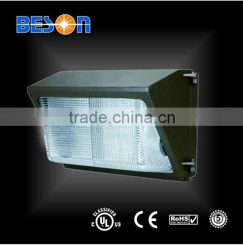 oem odm exw price 50w 80w led wall pack with forward throw full cut-off