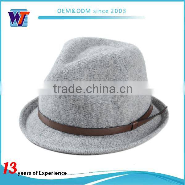 Hotsale fashion man's classic fedora hat