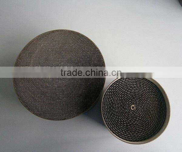 Euro 4 metal car exhaust system catalyst substrate