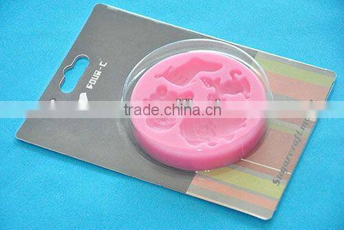 Christmas cake pop moulds,silicone 3D cake decoration mold,sugar craft maker