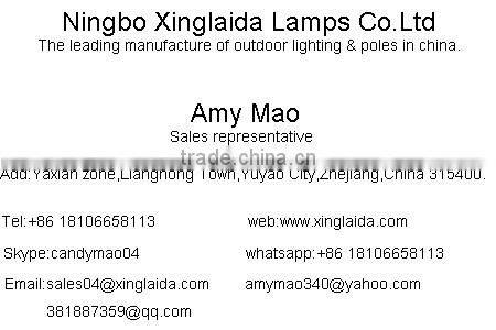 lamp post garden light garden product outdoor garden cast aluminum garden furniture garden steel post