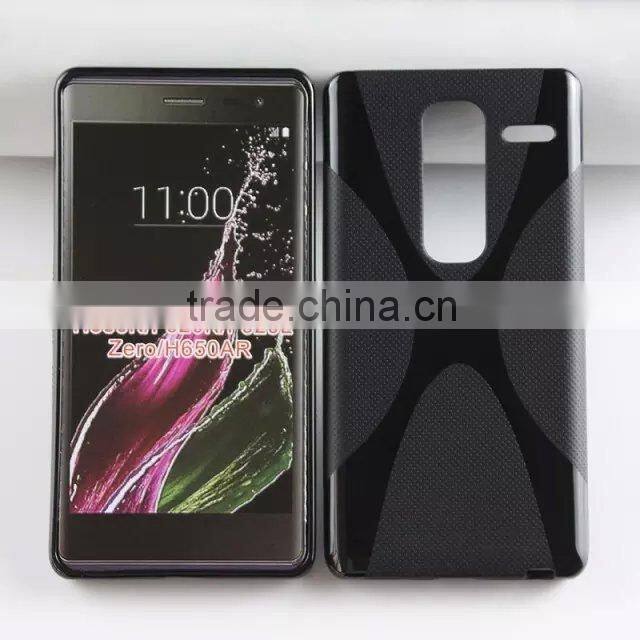 buy direct from china X Line Gel TPU Soft Back Case Cover For LG Class H740 F620 , for lg class h740 f620 tpu case cover