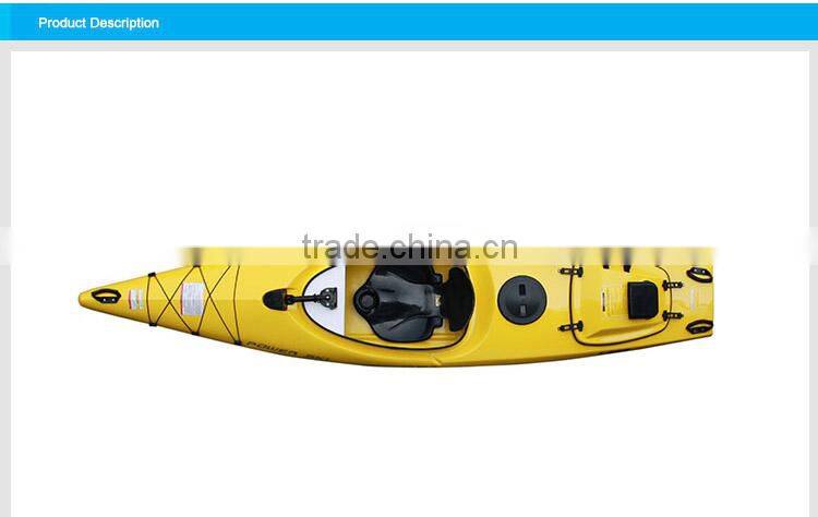 2014 Hison New Summer fiberglass canoe boat for sale