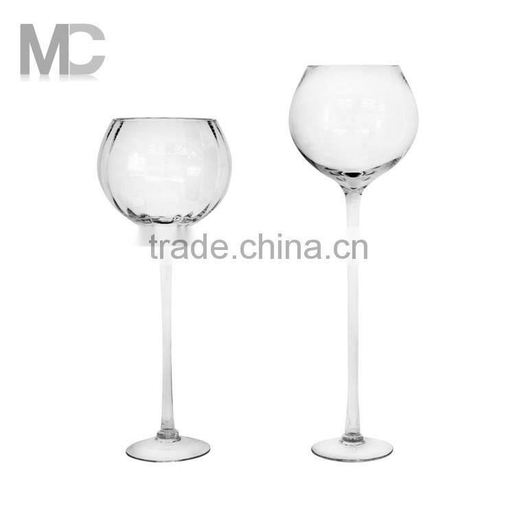 Wholesale Wedding Tall Glass Martini Vase Centerpieces