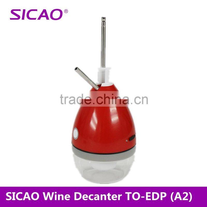 Lovely ABS 1300mAh mini wine dispenser bottle dispenser