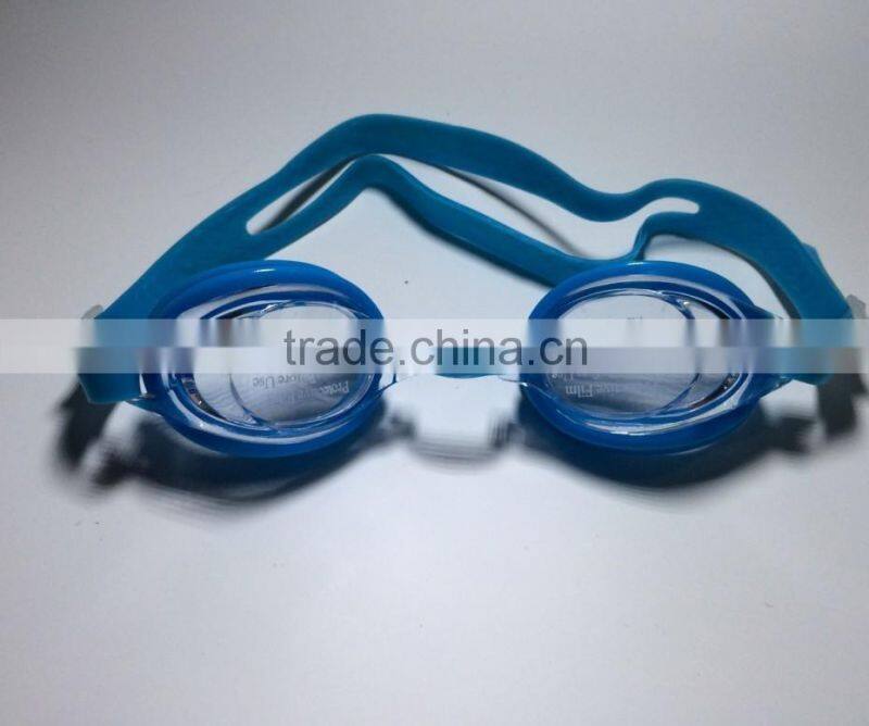 China supplier swimming goggles for children, colorful swimming glasses for children