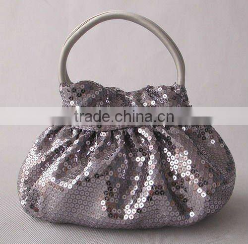 Cute girl's bag sequin make up bag