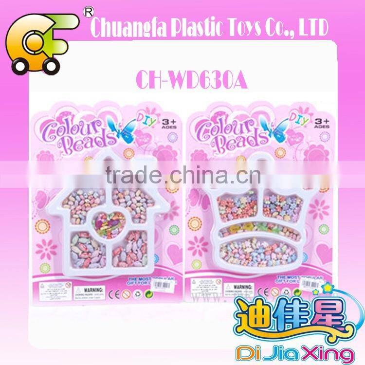 Latest design DIY beads necklace for kids playing