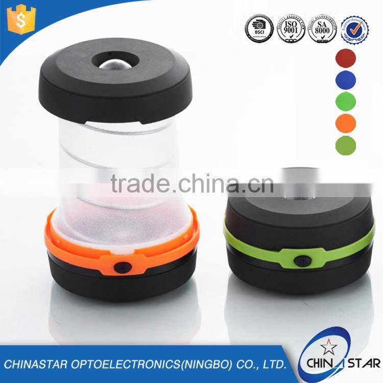 1W Foldable Small Camping Lantern with 3AA battereis