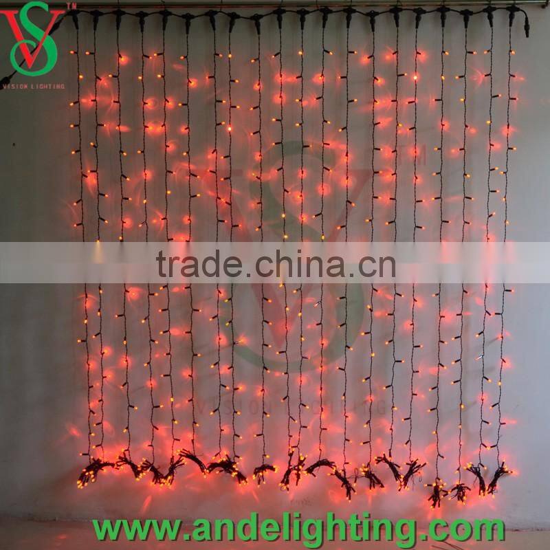 Christmas IP65 waterproof led snowfall curtain lights