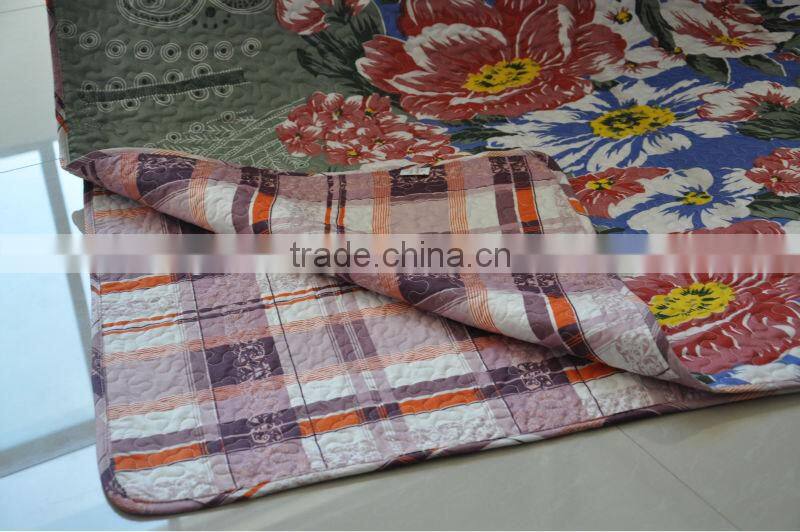 2013 new design wholesale printed cheap 3PC BEDDING SET