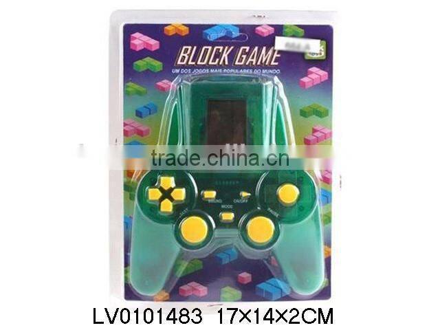 Cheap handheld game console runssian block game machine for kids
