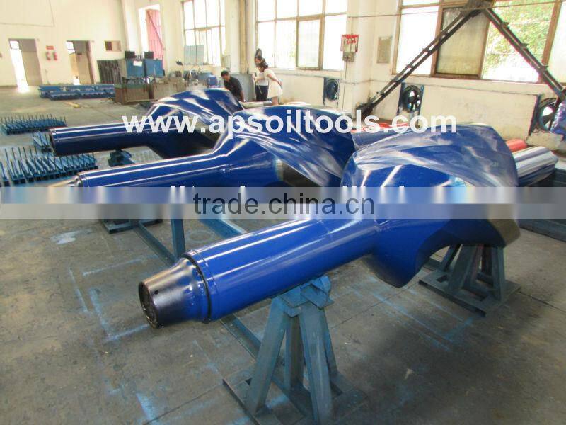 String type spiral integral blade stabilizer in oilfield, API standard AISI4145HMOD drill stabilizer oil well drilling