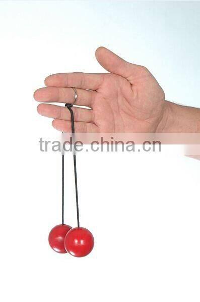wholesale novelty gift toy click clack balls with handle