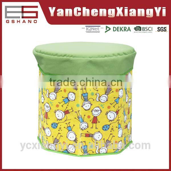 TNT fold down/Collapsible/folding nonwoven storage boxes stock/closeoutstools