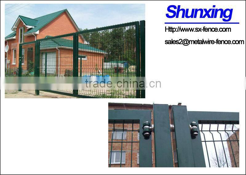 black/green metal single and double door from Anping Shunxing