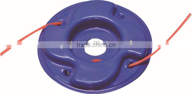 nylon grass trimmer head New heavy-duty Head Brush Cutter Spare Parts Iron Head