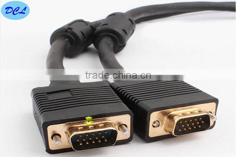 15PIN VGA to VGA cable male to male 2m