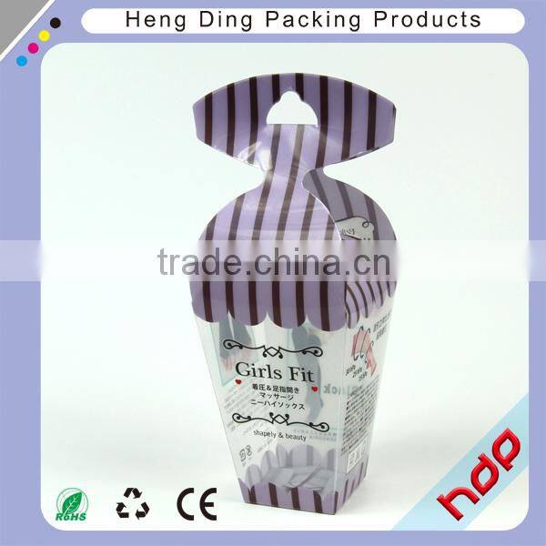 custom made clear plastic pvc box with soft crease for pencil