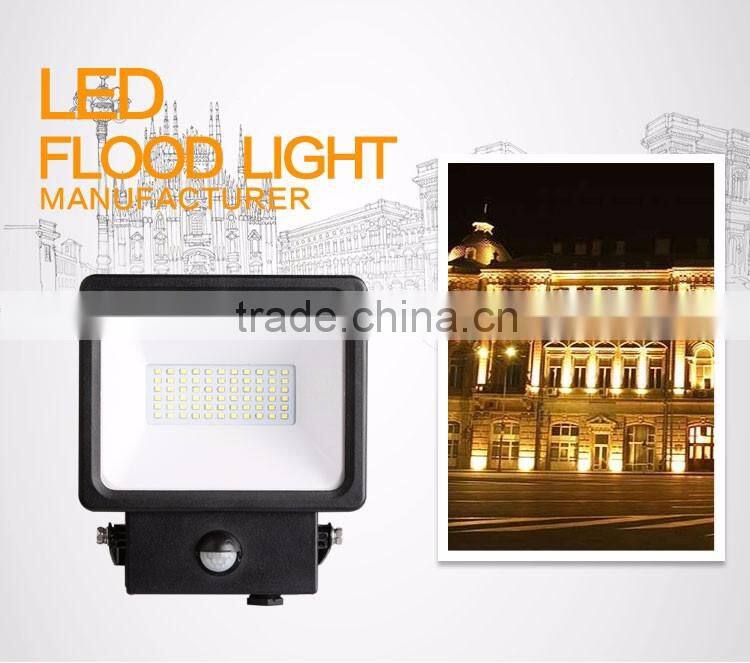 High bright 30W Sensor LED Floodlight