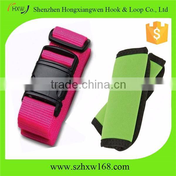 handle wrap and custom made luggage strap