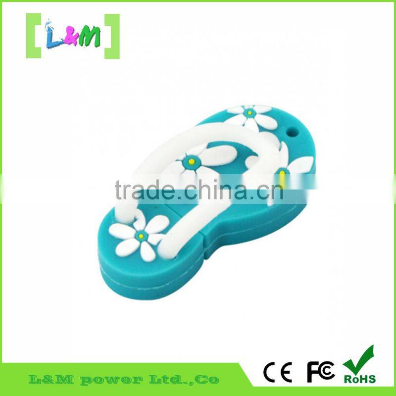 PVC USB flash drive in Different Mold according to your preference/shoes shape usb flash memory stick