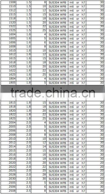 Various types of h7 parallel pin super shaft for precision machine parts