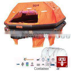 Throw-over Type Inflatable Liferaft
