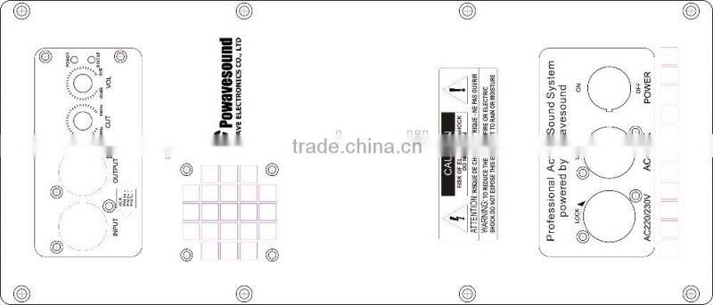 D-1300 powavesound china guangdong amplifier factory professional amplifier module digital amplifier module