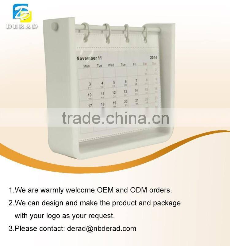 Custom Wholesale Calendar Printing Holder Can Put Picture Frame