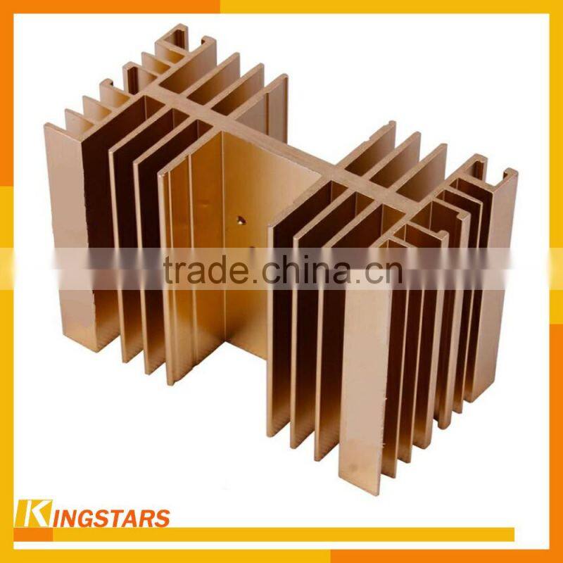 Aluminum extrusion LED street light heatsink