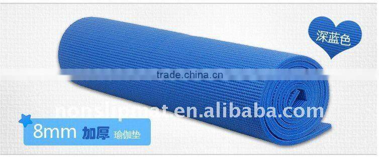 Size 173x61cm PVC anti slip yoga mat