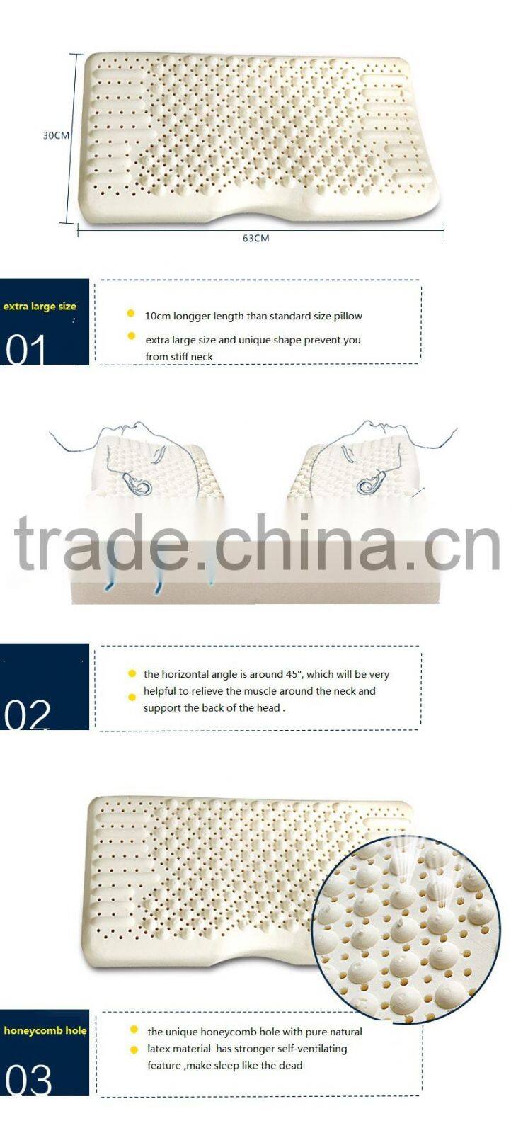 good for neckl latex pillow