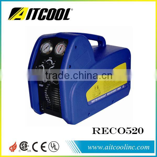 Portable air conditioner gas refrigerant recovery machine manufacturer price RECO520