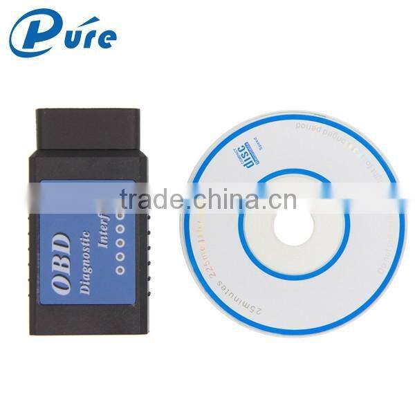V2.1 ELM327 Bluetooth Bluetooth Multi-brand Scanner Lowest Price OBD2 Scanner