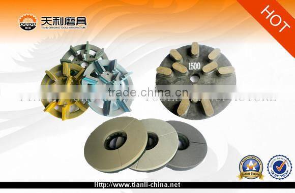8 inch resin bond segment polishing wheel for granite