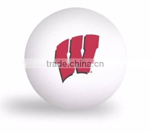 custom OEM colorful Beer ping pong ball with logo