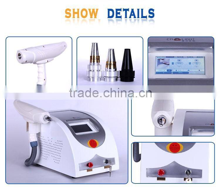 Merry christmas! portable nd yag tattoo removal machine q switch laser for Q1