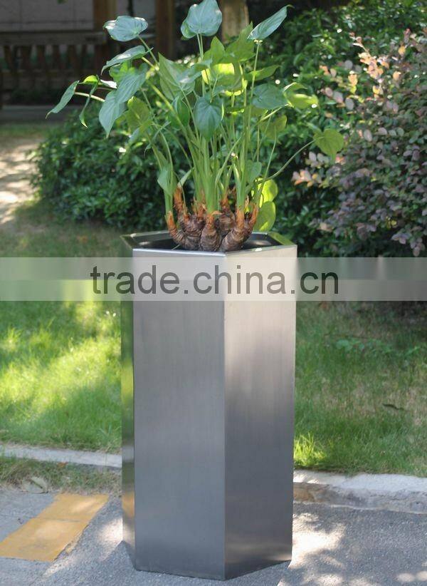 bonsai stainless steel container flowers container plants pots for garden use