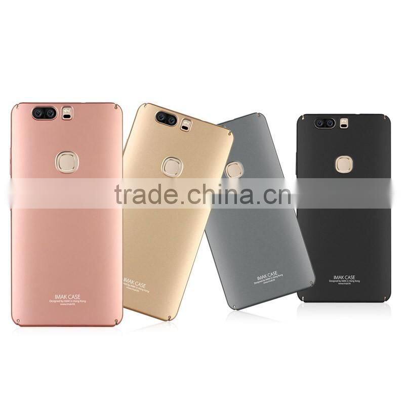 2016 Newest ORIGINAL IMAK Jazz Color case Spercial Blasted Ultra slim PC Back cover Case For HUAWEI Honor V8