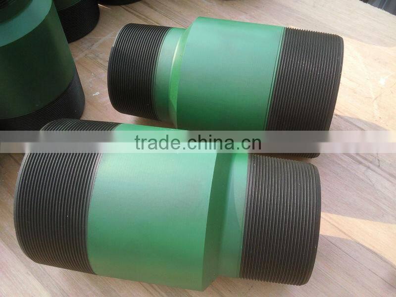 API 5CT 2 7/8"eue * 3 1/2" eue N80 crossover coupling for oilfield
