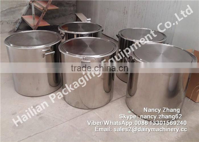 Food Factory , Large Stainless Steel Food Bucket with 170litre