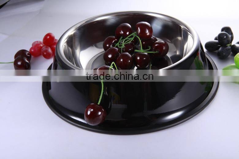 Classic dog feeder/pet bowl holders/stainless steel pet bowl,dog bowl anti skid