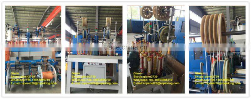 Low price automatic braiding cord making machine with ce certificate